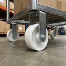 50mm Nylon Wheel - 6.4mm Plain Bore