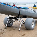 Kayak Trolley with Pneumatic Wheels, 80kg Load Capacity