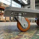 4" Ergonomic Kingpinless Castor with Extended Lead - 317kg Load