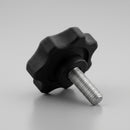 Adjustment Male Handwheel 28mm M5 x 15mm