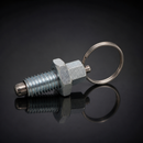 Spring Loaded Index M8 with Pull Ring - 5mm Height