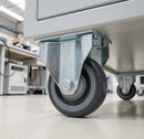 160mm Fixed Castor Polyurethane 350kg Load Capacity