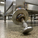 60mm Round Stainless Steel M16 Threaded Weld Plate