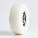 50mm Polyurethane Guide Roller – 12mm Bore, 15mm Tread