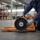 Premium 200mm Diameter Cast Iron Wheel with Polyurethane Tyre and 1000Kg Load Capacity