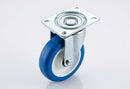 200mm Stainless Steel Swivel Castor – Polyurethane Wheel