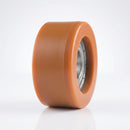 70mm Polyurethane Guide Roller – 20mm Bore, 25mm Tread