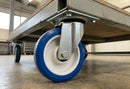 125mm Swivel Castor – Polyurethane Wheel on Nylon Centre