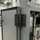Plastic Hinge with Caps 45mm Height, 49mm Length