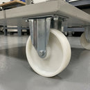 Fixed Castors 40mm White Nylon