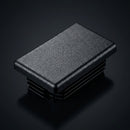 Rectangular Tube Insert 32 x 16mm – Black – 0.8-2.5mm Wall