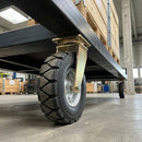 455mm Swivel Castor - 1415kg Load Capacity, Wide Lug Tread