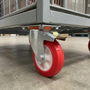 125mm Pressed Steel Directional Brake Castor - 160kg Capacity