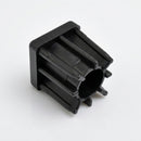 40 x 40mm Square Metal Threaded Tube Insert – M20 Thread
