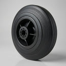 125mm Medium Duty Rubber Wheels with 12mm Bore