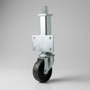 160mm Medium Duty Swivel Jacking Castor – Cast Iron Wheel