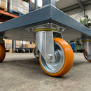 150mm Heavy Duty Swivel Castors with Polyurethane Wheel
