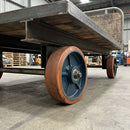 175mm Polyurethane Wheel – Cast Iron Centre, 20mm Bore