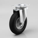200mm Swivel Pneumatic Castor - Metal Centre