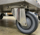 125mm Stainless Steel Swivel Castor – ESD Wheel