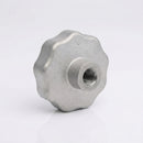 Stainless Steel Handwheel Knob M8 x 40mm Diameter