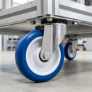 125mm Stainless Steel Swivel Castor – Polyurethane Wheel