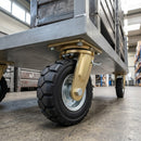 250mm Directional Lock & Leading Brake Castor - 600kg Load Capacity