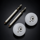 Quick Release Axle Kit with 490mm Wheels - 12mm Hub Bore