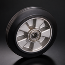 125mm Rubber Wheel with Aluminium Centre – 220kg Load Capacity