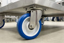 125mm Stainless Steel Swivel Castor – Polyurethane Wheel