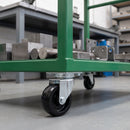 50mm Swivel Castor Black Polypropylene Wheel Top Plate 65kg Load Capacity 3