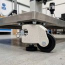 50mm Levelling Castor - Plate Fitting with Ratchet Adjustment