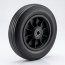 150mm Thermoplastic Wheel with Black Elastic Rubber Tyre
