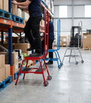 Low Level Mobile 2 Step Anti Slip 1030h x 500w x 355d mm