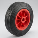 160mm Solid Rubber Trolley Wheel – 19mm Bore, 150kg Load