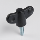 Butterfly Male Wing Knob M5 x 10mm Thread Length