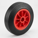 270mm Solid Rubber Trolley Wheel – 25.4mm Bore