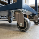 50mm Swivel Furniture Castor – Soft Grey Wheel
