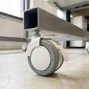 65mm Braked Castor with M8x15 Stem for Furniture