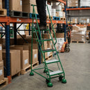 Warehouse Ladder 5 Safety Steps 1940h x 580w x 1120dmm