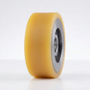 70mm Polyurethane Guide Roller – 20mm Bore, 25mm Tread