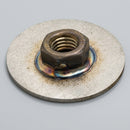 60mm Round Stainless Steel M20 Threaded Weld Plate