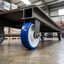 250mm Polyurethane Wheel - 25mm Bore with Stainless Steel Bearing