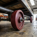 150mm Polyurethane Wheel with 25mm Roller Bearing