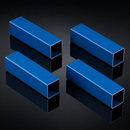 Blue Steel Tube 25 x 25mm (1.2mm) - Pack of 4