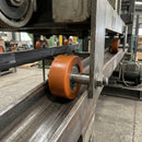 50mm Polyurethane Guide Roller – 17mm Bore, 18mm Tread