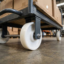 150mm Nylon Wheel - 20mm Bore with Stainless Steel Bearing