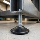55mm Tilting Adjustable Levelling Foot – M10 x 100mm Thread