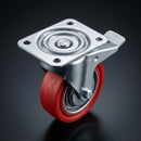 100mm Braked Castor - Temperature Resistant Rubber