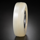 80mm Polyurethane Guide Roller – 20mm Bore, 10mm Hub